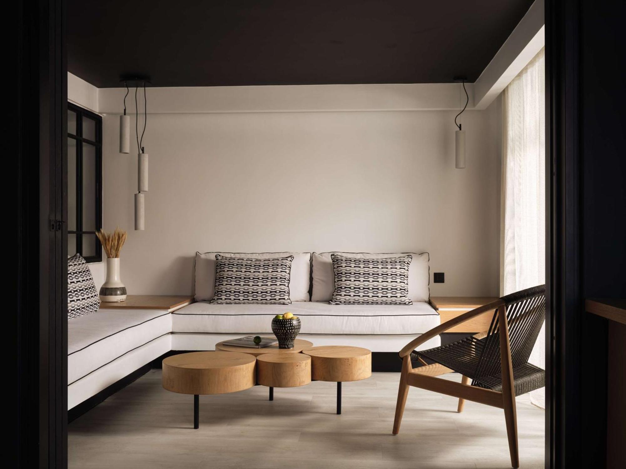 Semeli Coast Mykonos Curio Collection By Hilton Hotel Merchia Beach Bagian luar foto
